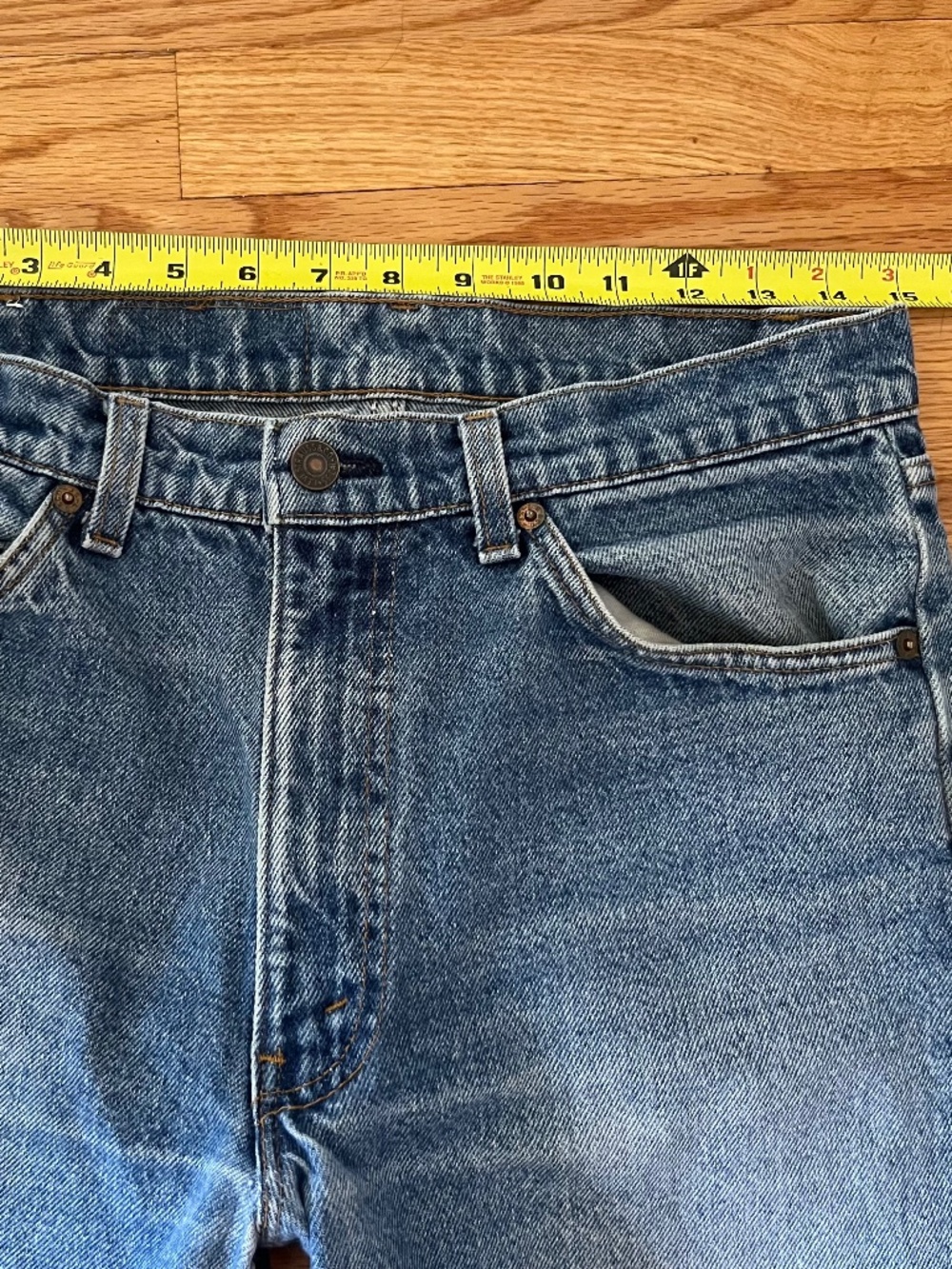 Vintage 1980s Levis 505 Orange Tab 30x26 Tag Size 31 USA Classic Heritage - Picture 5 of 12